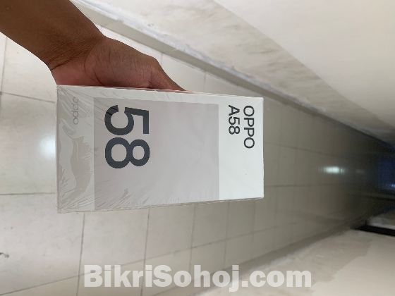 Oppo A58, Ram: 8GB, Rom: 128GB